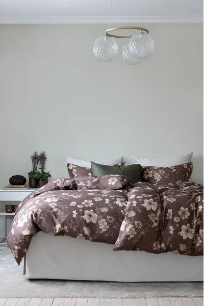 Bäddset Oline Enkel Brun Borås Cotton