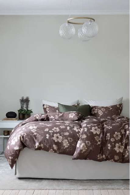 Bäddset Oline Enkel Brun Borås Cotton