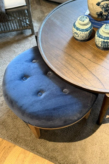 Ottoman - Denim Blue