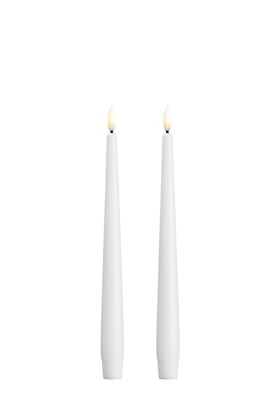 LED-Ljus 23x250mm - Slim Taper - Classic White