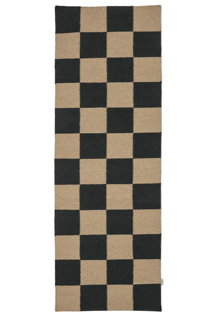Gångmatta 80x240cm - Svart/Natur