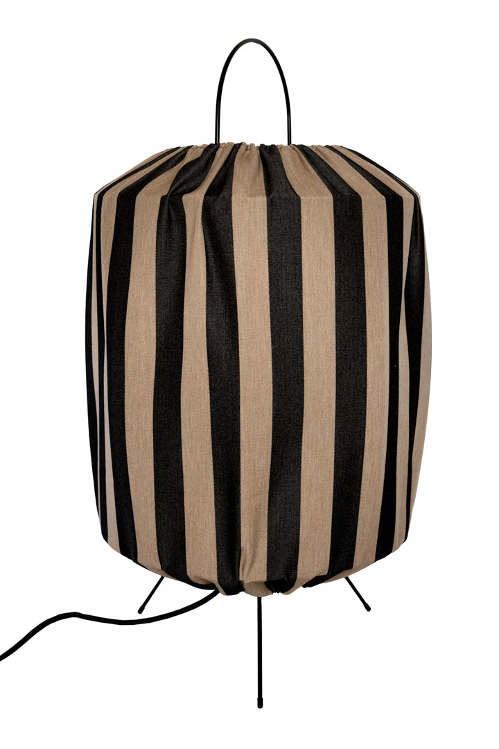 Golvlampa - Capri - Taupe/Svart