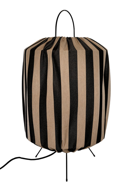 Golvlampa - Capri - Taupe/Svart