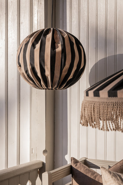 Taklampa - Capri - Taupe/Svart