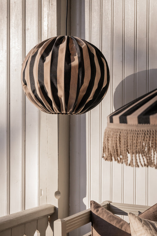 Taklampa - Capri - Taupe/Svart