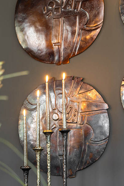 Väggdekoration Ø60cm - Murale - Bronze
