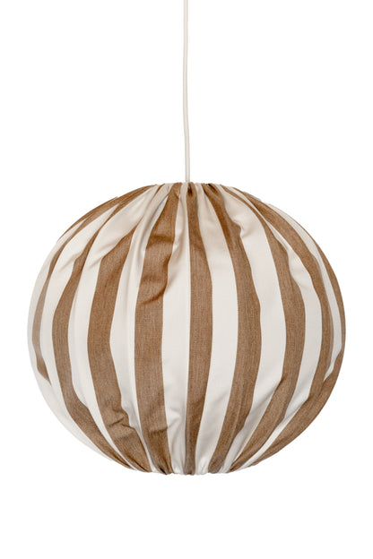 Taklampa - Capri - Taupe/Vit